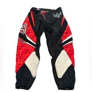 Fly Racing pants‎ men’s size 26 red/white/black Kinetic Pro-Series
